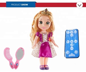 Cheveux longs princesse en plastique bébé poupée jouets <span class=keywords><strong>pour</strong></span> filles - Product Image 2