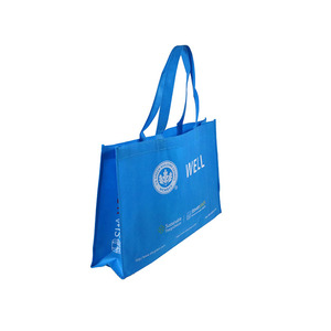 Promocional barato Impresión de logotipo personalizado grande no tejido de bolsas de compras reutilizables - Product Image 2