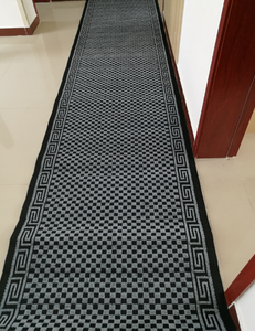 Antideslizante CLOVER jacquard Pvc alfombra puerta de entrada estera - Product Image 4