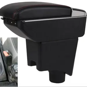 Nero Scatola di Bracciolo Bracciolo Centre Console Per Dacia <span class=keywords><strong>Duster</strong></span> Lodgy Logan <span class=keywords><strong>Sandero</strong></span> - Product Image 1