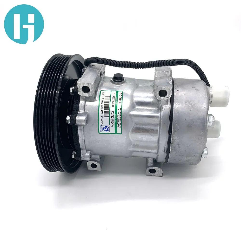 Compressor universal 7h15, tipo de cabeça vertical 119mm/pv8 24v