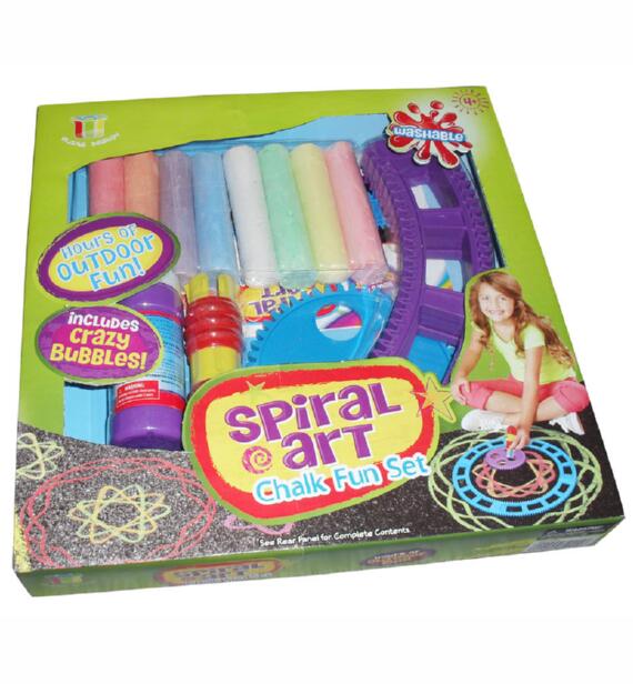 Детские платья с большими jumbo Моющиеся Красочные тротуаре шестерни Мел Держатель