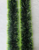 Shuangyuan tinsel para árvore de natal, decoração de guirlanda para animais de estimação, cor verde, decoração de natal, 2022
