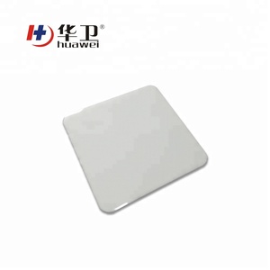 10x10cm perawatan luka bantalan busa silikon untuk pembuangan tekanan mudah diaplikasikan pada kit pertolongan pertama untuk perawatan luka contoh Gratis - Product Image 2