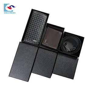 Custom Luxury Logo Special Paper Design Watch Gift Packing Box for Belt