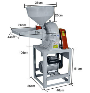 Machine automatique de mouture de farine de riz / Machine de broyage de poudre de piment - Product Image 2