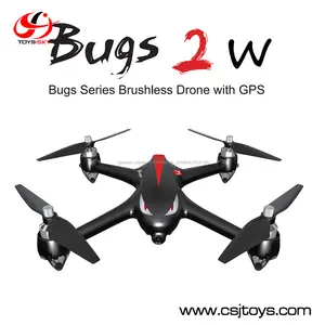 Neue produkte MJX B2W Bugs GPS Drone 2,4G Brushless 1080 P WIFI FPV Kamera quadcopter 500 Mt Lange Control abstand