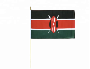 Aanpasbare <span class=keywords><strong>Kenya</strong></span> Nationale Land Met De Hand Zwaaiende Vlaggen Maten 4 '* 6' 6 '* 9' 8 '* 12' * 18 'Autoverzekeringen Landbouw - Product Image 1
