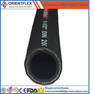 Flexible de acero inoxidable de alta presión hidraulica manguera 100r2 sar - Product Image 1