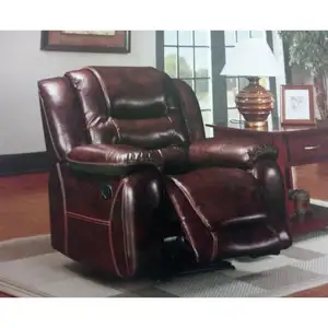 High quality hotsale leisure furniture black recliner sofa