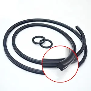 Molding圧縮Hydraulic Sealing NBR EPDM新Rubber Quad Ring X-Rings Starリング