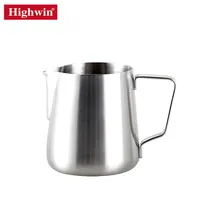 BSCI Highwin-Espumador de leche de fábrica, taza pequeña con boquilla afilada, jarra de leche de cerámica