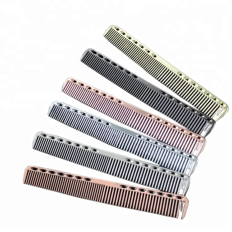 Wholesale Barber Professional Aluminum Hair Cutting Comb