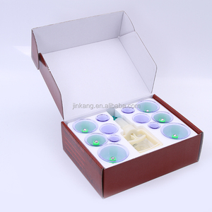 Precio de fábrica, venta al por mayor, OEM original, 12 tazas, juego de terapia de ventosas, terapia de masaje, juego de ventosas - Product Image 4