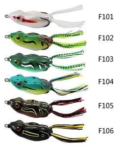 Leurre de surface sans herbe 21g, leurre de surface souple Jump Frog, leurre de surface Snakehead, leurre de surface réaliste, appât pour la <span class=keywords><strong>pêche</strong></span> au black bass - Product Image 6