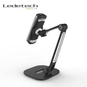 Di alluminio 360 di Rotazione di Lazy Bed Desk <span class=keywords><strong>Tablet</strong></span> Supporto Del Supporto Del Basamento Per iPad 2 3 4 Aria Mini Samsung <span class=keywords><strong>Tablet</strong></span> Pc - Product Image 3