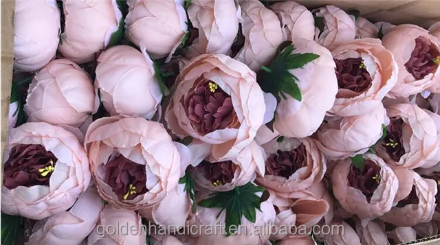 Grosir Bunga Buatan Kepala Peony Besar untuk Dekorasi Pernikahan