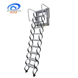 中国供应商家用住宅楼梯电动伸缩式现代楼梯