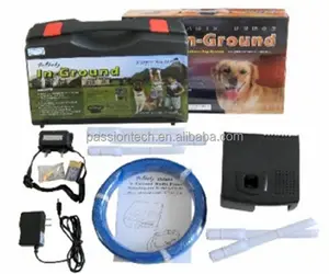 Sistema de valla eléctrica subterránea para perros, resistente al agua, 2 collares de choque para 2 perros - Product Image 1