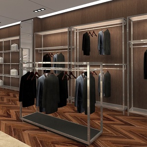 Exhibidor de Zapatos Comercial de Lujo <span class=keywords><strong>Guya</strong></span>, Resistente, de Acero Inoxidable con Luces LED, Ecológico, para Uso en Comercios - Product Image 4
