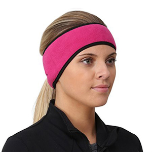 Bandeau pour filles bandeaux faciaux visage lavage hiver polaire <span class=keywords><strong>Fitness</strong></span> queue de cheval athlétique bandeau Spa logo personnalisé - Product Image 6