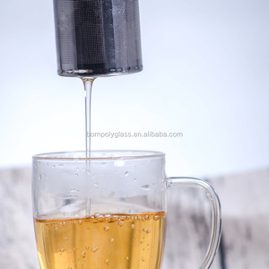 Tazza Termica Grande con Filtro per Tè in Vetro Riscaldabile con Coperchio Lavabile in Lavastoviglie - Product Image 5