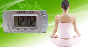 Mini Pocket Nga Talking Đồng Hồ Báo Thức, Mini LCD Talking Đồng Hồ - Product Image 6