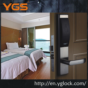 Electrónica de alta Seguridad 15000 veces la vida de la batería de lujo inteligente rfid puerta del <span class=keywords><strong>hotel</strong></span> sistema de bloqueo - Product Image 4