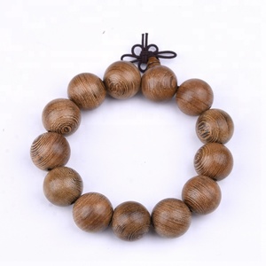 Bijoux faits main hommes naturel bois mala perles bracelet - Product Image 2