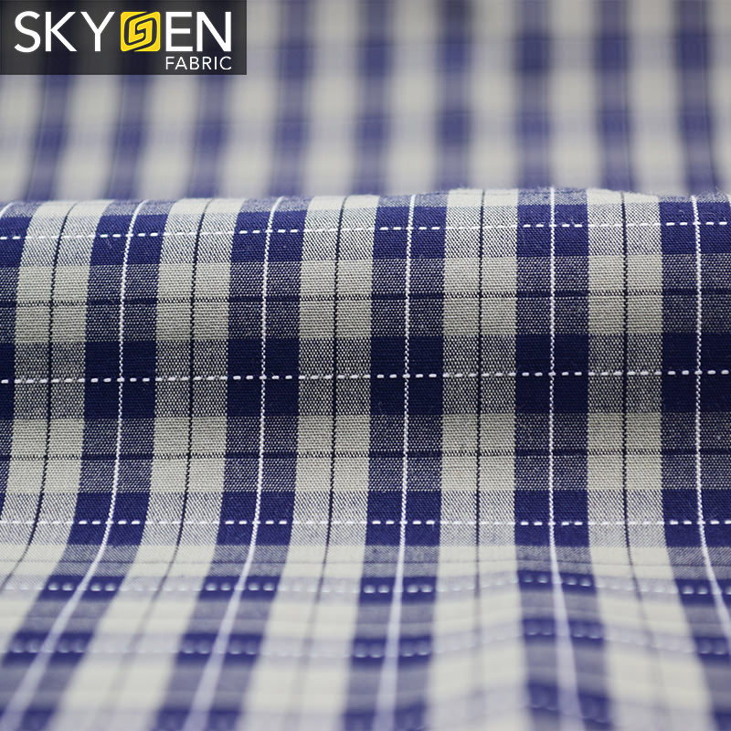 cotton fabric french rustic check