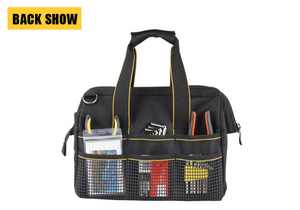Customized Pe Bottom Multipocket Plumbers <strong>Tote</strong> Shoulder Men Electrician <strong>Tool</strong> <strong>Bag</strong> - Product Image 5