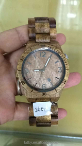 Jam tangan kayu antik pria desain Logo kustom kuarsa perahu <span class=keywords><strong>U</strong></span> asli w-shock jam tangan kayu - Product Image 5