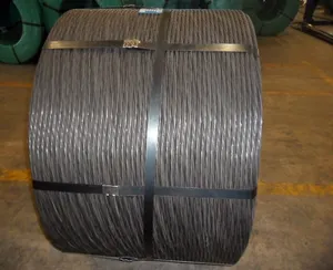 Hengxing Building Material High Tensile Low Relaxation Plain PC Wire 1/2 "spannbeton 7-draht strang