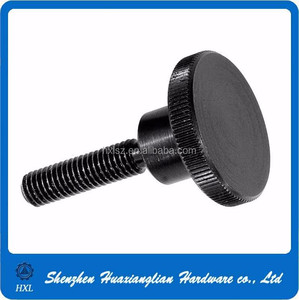 M3 M4 M5 Thép Vòng Có Khía Trang Trí Đầu Đen Ngón Tay Cái Vít - Product Image 3