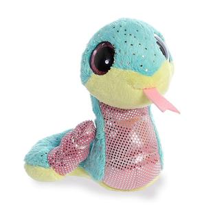 Serpente animale brillante colorato farcito carino OEM con giocattolo personalizzato - Product Image 2