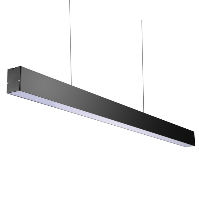 Ali08 CE RoHS SAA Commercial Indoor Suspended 600mm 1200mm 1800mm 2400mm 20w 40w 60w 80w Linkable Led Linear Light Fixture
