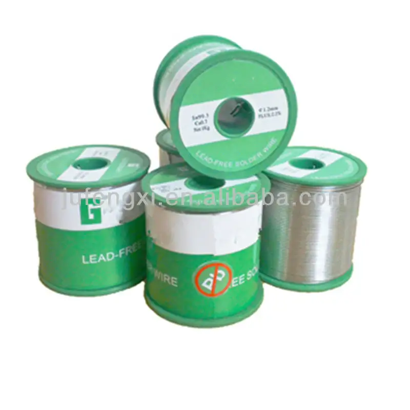 Solder Wire Sn63 Pb37 with Rosin Core for Electrical Soldering 50g (0.8 mm) by JUFENG