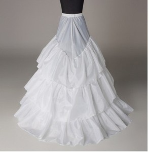 Vente en gros en stock <span class=keywords><strong>jupon</strong></span> crinoline jupe de mariage tous les styles long court tutu cerceau <span class=keywords><strong>sous</strong></span>-jupe jupons de mariée - Product Image 3