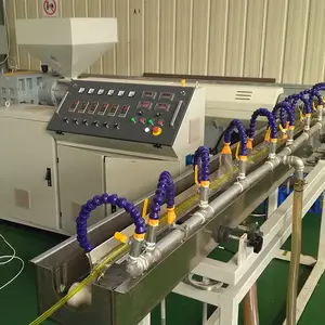Máquina automática de fabricación de tubos de jardín, manguera de jardín de PVC reforzada con fibra
