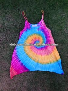 เสื้อกล้ามทำมือผู้หญิงมัดย้อมไทย - Product Image 1