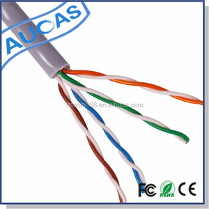RJ45 4 Twisted Pairs Lan-Kabel UTP Cat6-Netzwerkkabel Kupferkabel für den Außenbereich bestanden Test 305m - Product Image 4