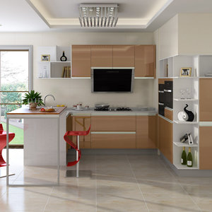 <span class=keywords><strong>Design</strong></span> di Cucine Modulari a L all'Ingrosso dalla Cina 2019 - Product Image 5