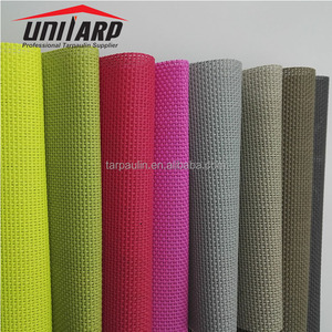 Uni-tarp nhựa đầy màu sắc teslin vải PVC tráng <span class=keywords><strong>Polyester</strong></span> lưới vải để làm ghế, đồ gỗ ngoài trời - Product Image 6