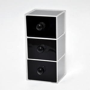 กล่องลิ้นชักแบบคลาสสิกทำจากอะคริลิคใสขนาดเล็กเป็นมิตรกับสิ่งแวดล้อมสำหรับเก็บเครื่องประดับ - Product Image 4