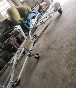 5.0 m bateau En Aluminium <span class=keywords><strong>remorque</strong></span> simple <span class=keywords><strong>essieu</strong></span> fabriqué galvanisé à chaud en gros acheter Fabricant et Offre Spéciale - Product Image 3
