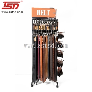 Tùy Chỉnh Triển Lãm Thương Mại Da Vành Đai Hiển Thị Đứng Treo Vành Đai Sản Phẩm Rack Hiển Thị Cho Bán Lẻ - Product Image 4