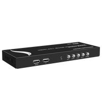 MT-VIKI HDMI 4x1 quadruple écran multiviewer avec USB et IR