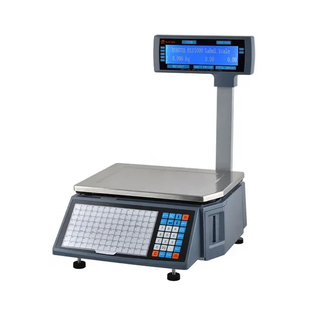 Rongta RLS1000 Barcode Label Printing Scale for Supermarket