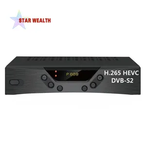 DVB S2 H.265 HEVC 인코더 HD LAN IPTV 수용체 TV Satelital CCCAM Newcamd