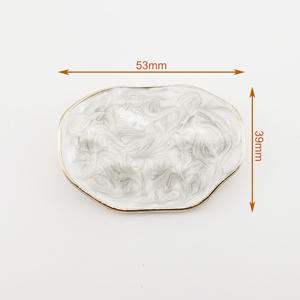 Accessori decorativi delle parti della decorazione della scarpa delle fibbie Decorative di Retro struttura del metallo di vendita calda - Product Image 4